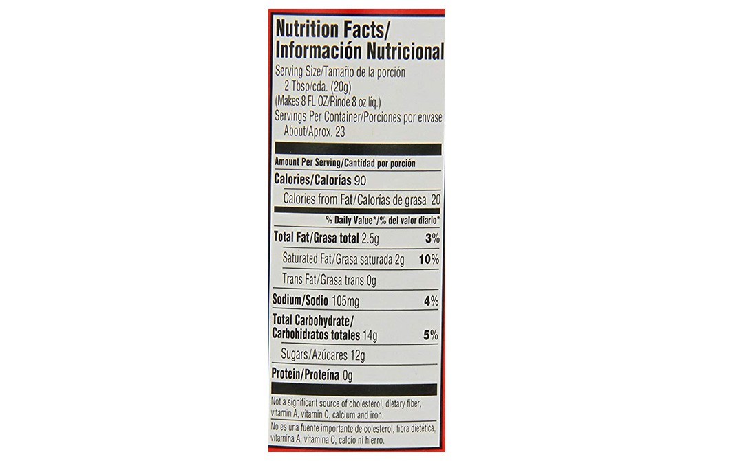 Folgers Cappuccino French Vanilla, Instant Coffee Beverage Mix   Container  453 grams